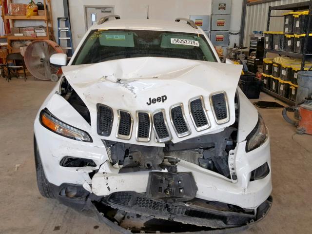 1C4PJLLB6JD512074 - 2018 JEEP CHEROKEE L WHITE photo 9