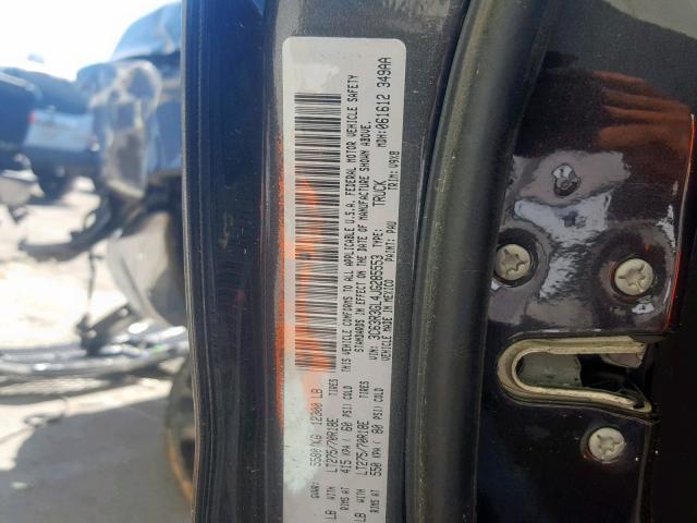 3C63R3GL4JG285553 - 2018 RAM 3500 ST GRAY photo 10