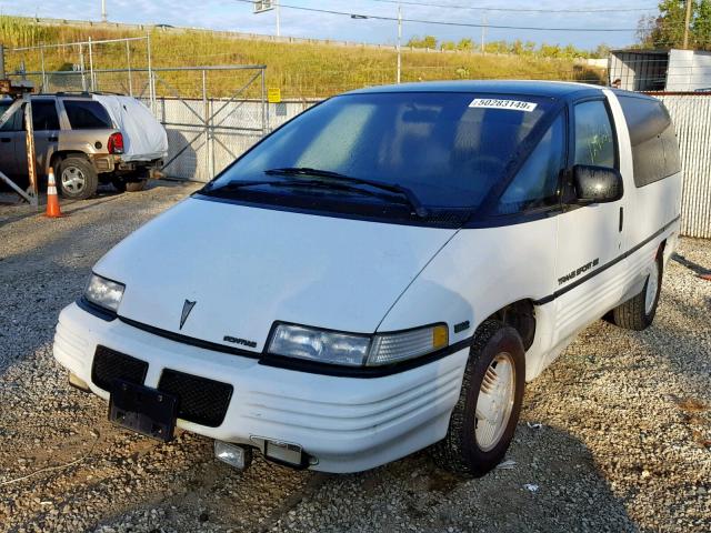 1GMDU06L6NT229694 - 1992 PONTIAC TRANS SPOR WHITE photo 2