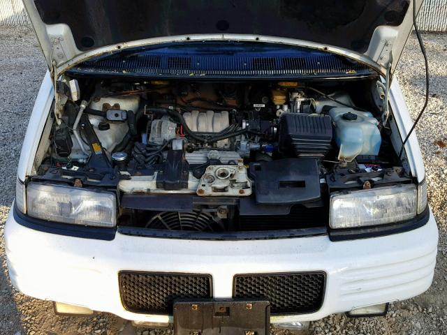 1GMDU06L6NT229694 - 1992 PONTIAC TRANS SPOR WHITE photo 7