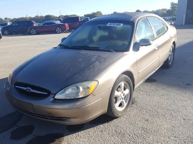 1FAFP55U93A139496 - 2003 FORD TAURUS SES BEIGE photo 2