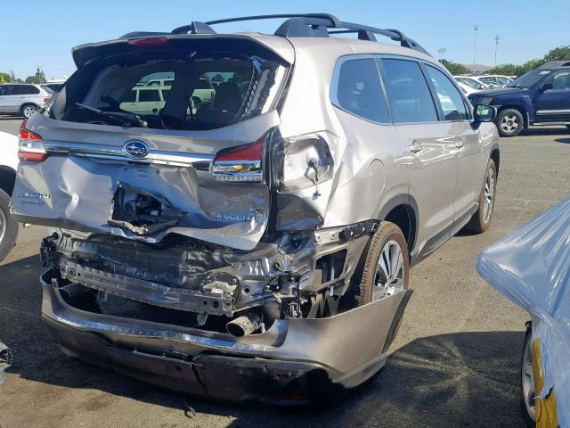 4S4WMAHD7K3463035 - 2019 SUBARU ASCENT PRE SILVER photo 4