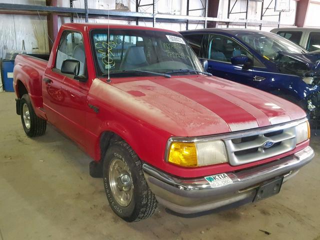 1FTCR10AXVPB53209 - 1997 FORD RANGER RED photo 1