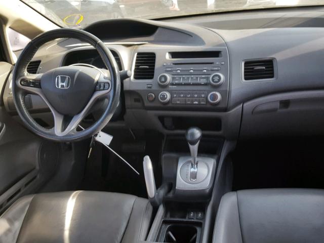 1HGFA16969L027994 - 2009 HONDA CIVIC EXL BLACK photo 9