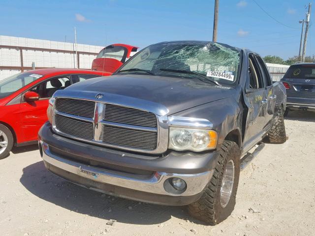 1D7HU18D73S312030 - 2003 DODGE RAM 1500 S GRAY photo 2