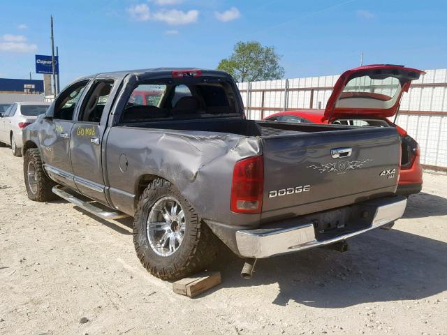 1D7HU18D73S312030 - 2003 DODGE RAM 1500 S GRAY photo 3