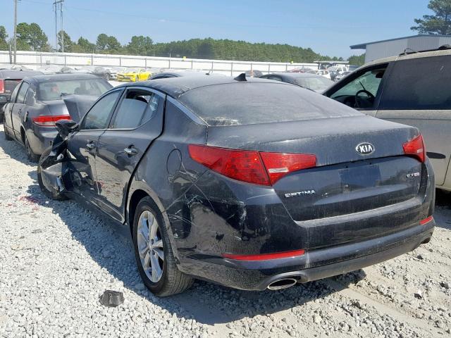 5XXGN4A75DG182401 - 2013 KIA OPTIMA EX BLACK photo 3