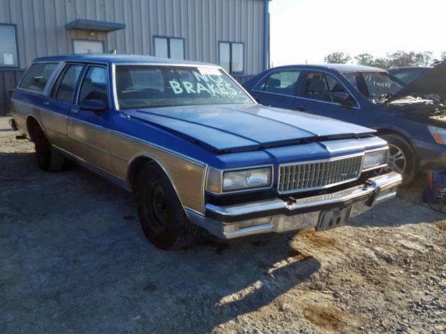 1G1BN81Y3JR137498 - 1988 CHEVROLET CAPRICE CL BLUE photo 1