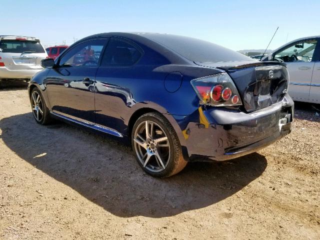 JTKDE167480231856 - 2007 TOYOTA SCION BLUE photo 3