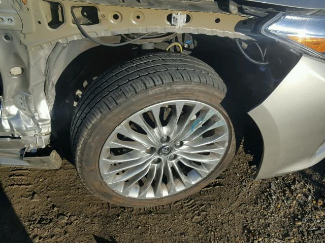 4T1BK1EB5JU266168 - 2018 TOYOTA AVALON XLE TAN photo 9