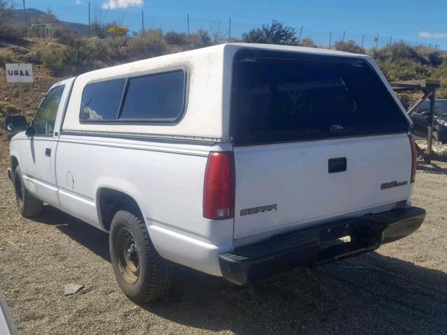 1GTEC14H3NE522165 - 1992 GMC SIERRA C15 WHITE photo 3