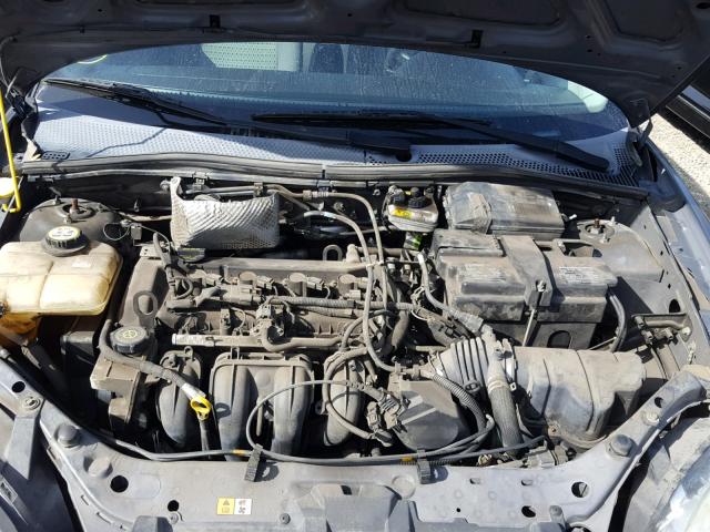 1FAFP34N57W227226 - 2007 FORD FOCUS ZX4 SILVER photo 7