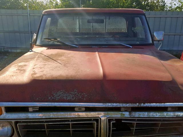 F14BCY11036 - 1977 FORD PICK UP RED photo 7