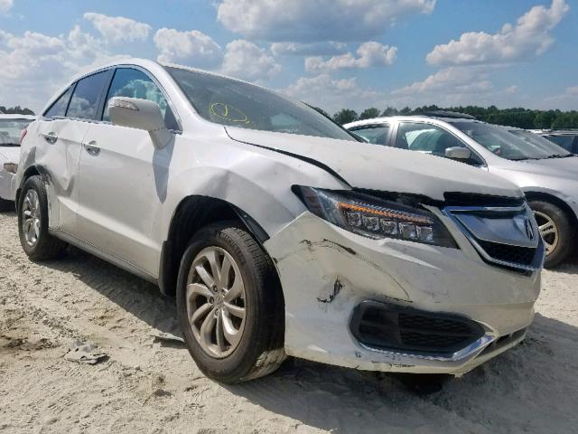 5J8TB3H39GL015906 - 2016 ACURA RDX WHITE photo 1