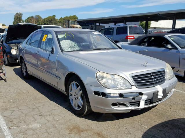 WDBNG70J63A359854 - 2003 MERCEDES-BENZ S 430 SILVER photo 1