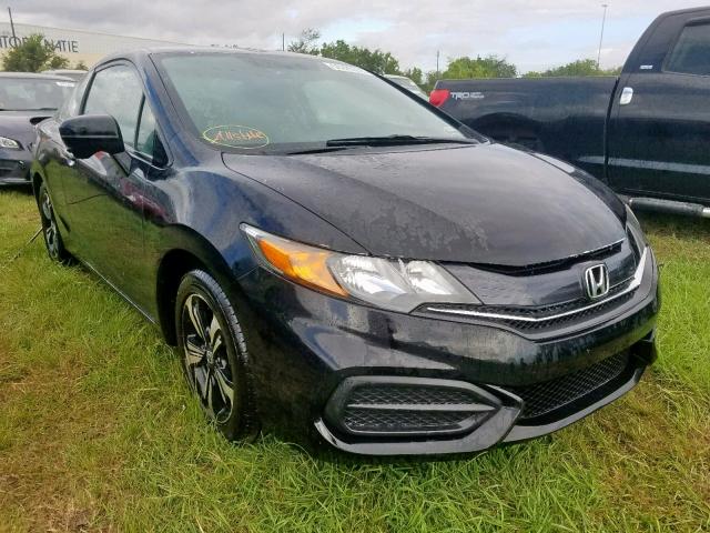 2HGFG3B87FH524150 - 2015 HONDA CIVIC EX BLACK photo 1