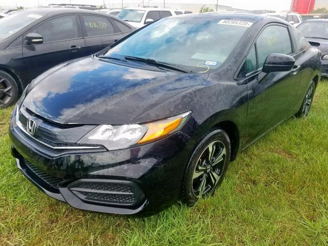 2HGFG3B87FH524150 - 2015 HONDA CIVIC EX BLACK photo 2