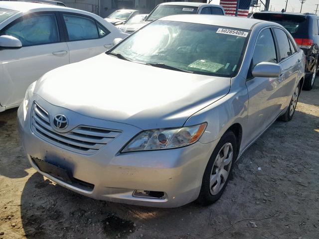 4T1BE46K07U192187 - 2007 TOYOTA CAMRY NEW SILVER photo 2