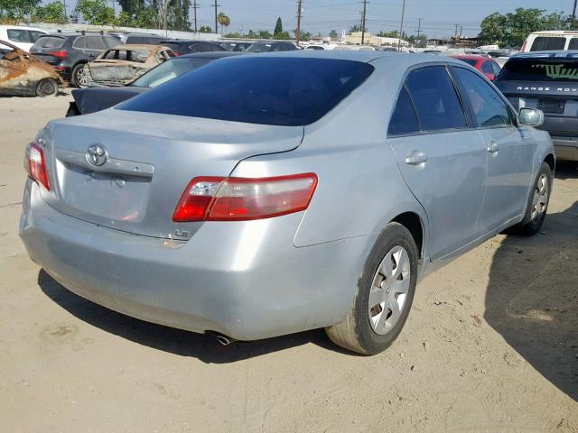 4T1BE46K07U192187 - 2007 TOYOTA CAMRY NEW SILVER photo 4