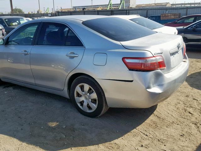 4T1BE46K07U192187 - 2007 TOYOTA CAMRY NEW SILVER photo 9