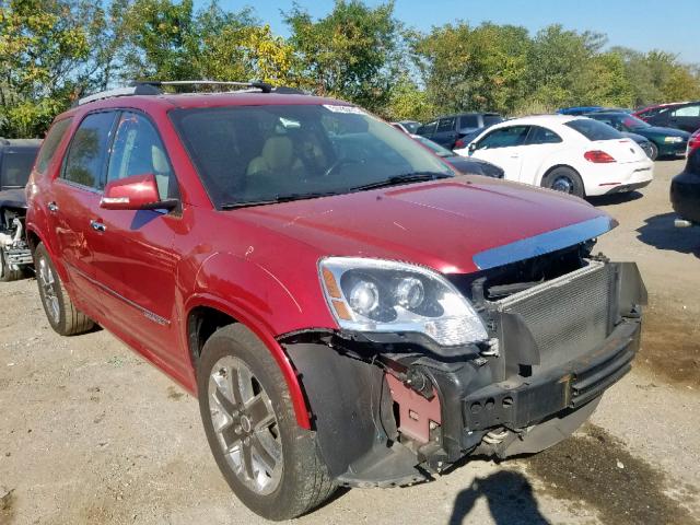 1GKKVTED9CJ238780 - 2012 GMC ACADIA DEN RED photo 1