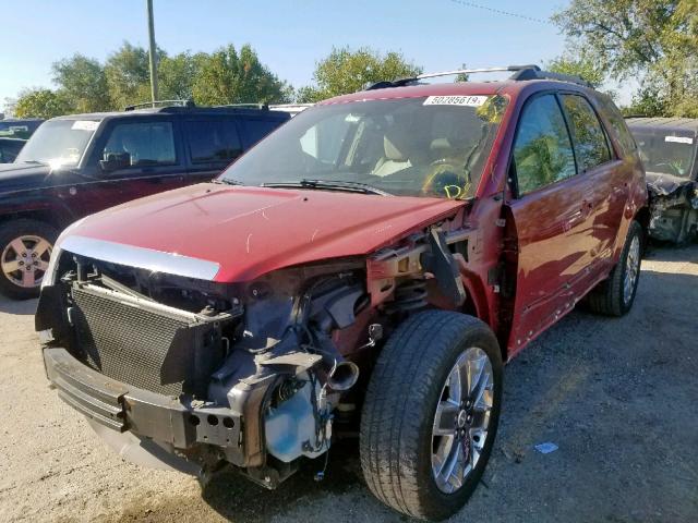 1GKKVTED9CJ238780 - 2012 GMC ACADIA DEN RED photo 2