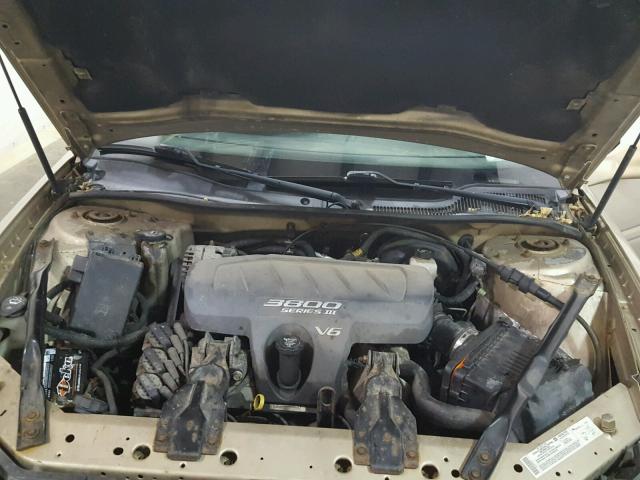 2G2WP522741360740 - 2004 PONTIAC GRAND PRIX TAN photo 7