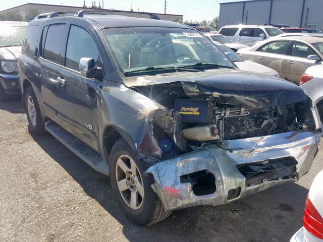 5N1AA08AX6N726907 - 2006 NISSAN ARMADA SE BLACK photo 1