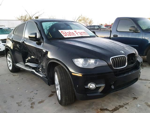 5UXFG2C52CLX09779 - 2012 BMW X6 XDRIVE3 BLACK photo 1