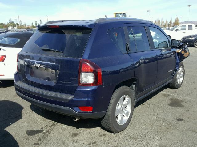 1C4NJCBA6FD138041 - 2015 JEEP COMPASS SP 蓝色 照片 4