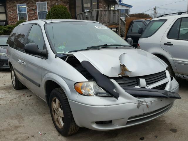 1D4GP45RX6B560469 - 2006 DODGE CARAVAN SX SILVER photo 1