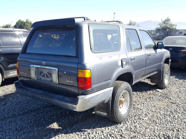 JT3VN39W4N8034326 - 1992 TOYOTA 4RUNNER VN GREEN photo 4