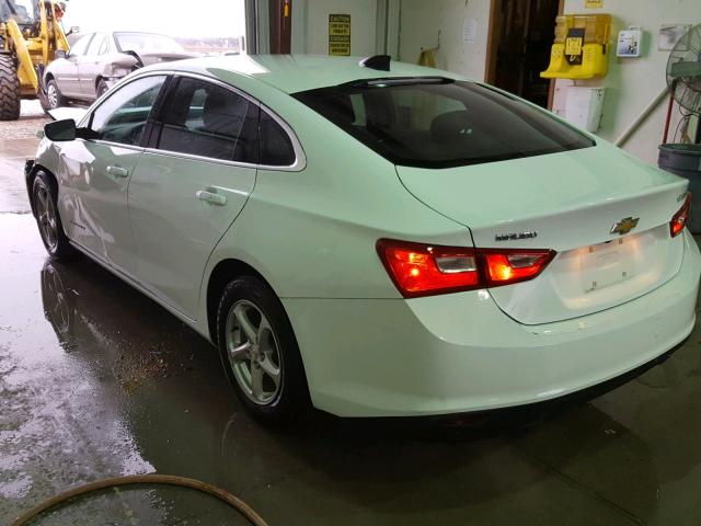 1G1ZB5ST7HF141655 - 2017 CHEVROLET MALIBU LS 白色 照片 3