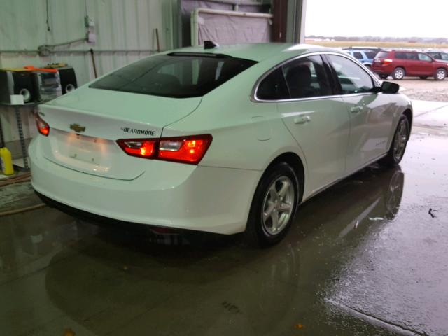 1G1ZB5ST7HF141655 - 2017 CHEVROLET MALIBU LS 白色 照片 4