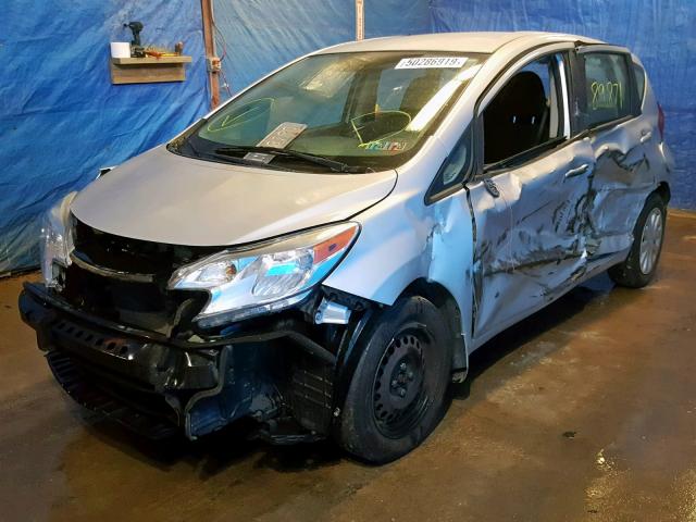 3N1CE2CP2EL435909 - 2014 NISSAN VERSA NOTE GRAY photo 2