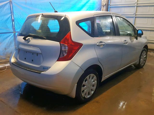 3N1CE2CP2EL435909 - 2014 NISSAN VERSA NOTE GRAY photo 4