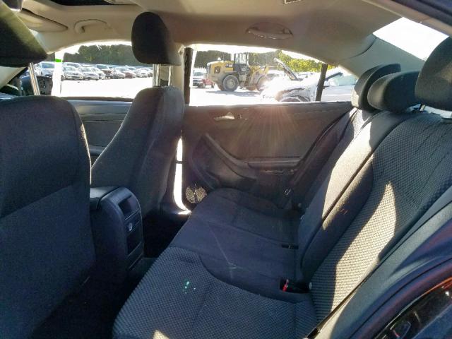3VW2K7AJ1DM403424 - 2013 VOLKSWAGEN JETTA BASE 黑色 照片 6