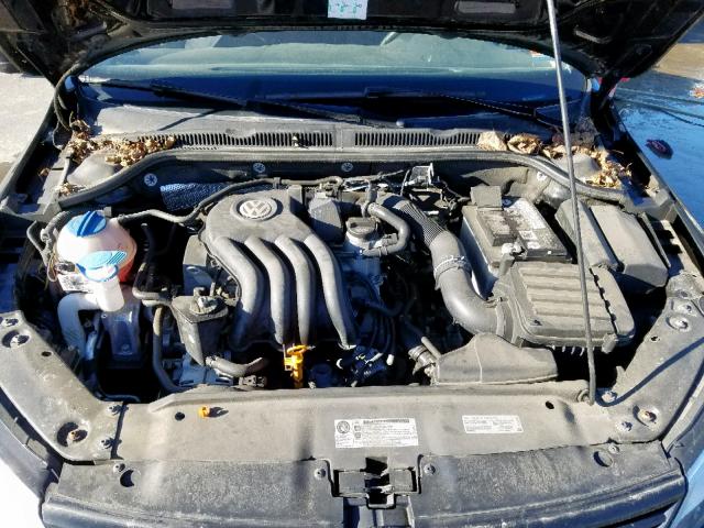 3VW2K7AJ1DM403424 - 2013 VOLKSWAGEN JETTA BASE 黑色 照片 7