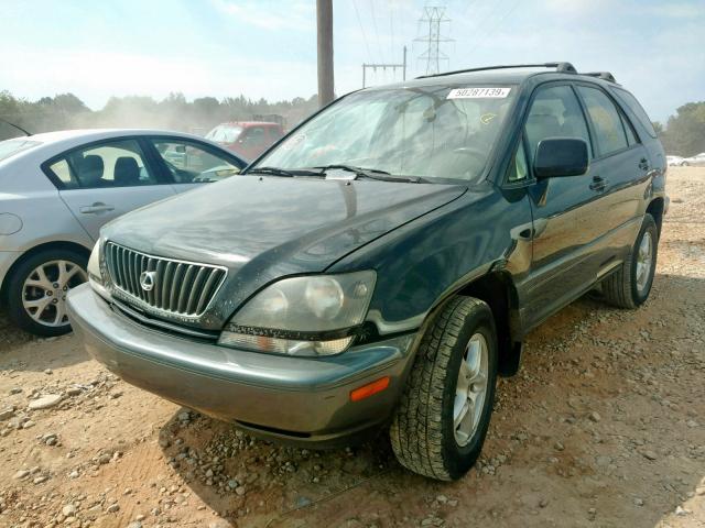 JT6GF10U2Y0057700 - 2000 LEXUS RX 300 BLACK photo 2