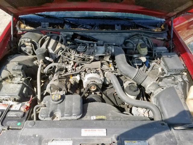 2FAFP74W6XX196346 - 1999 FORD CROWN VICT RED photo 7