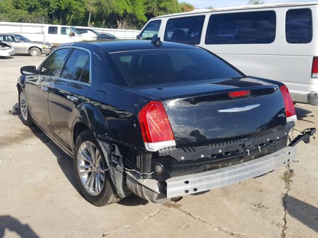 2C3CCAEG3GH224129 - 2016 CHRYSLER 300C BLACK photo 3