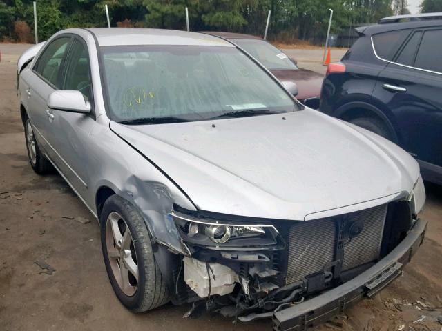 5NPEU46F28H373472 - 2008 HYUNDAI SONATA SE SILVER photo 1