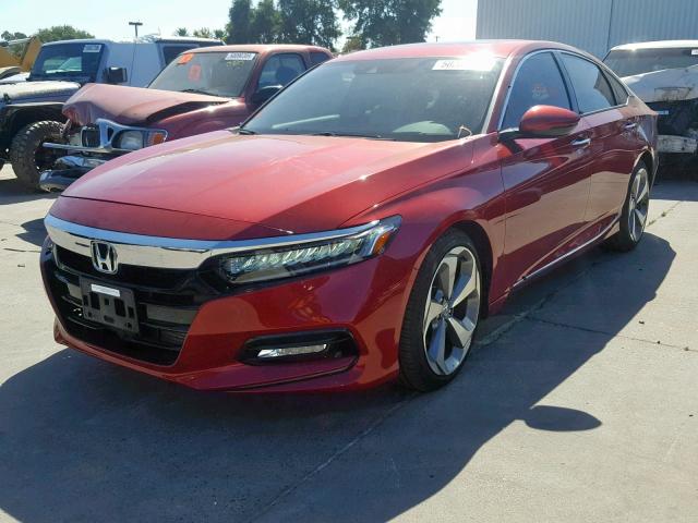 1HGCV1F92JA050115 - 2018 HONDA ACCORD TOU RED photo 2