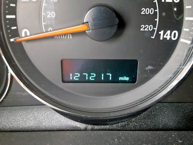 1J8HH48KX7C599533 - 2007 JEEP COMMANDER BLACK photo 8