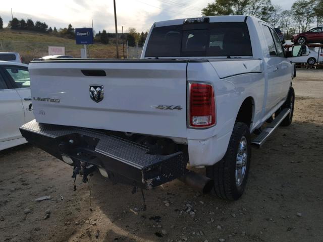 3C6UR5PL9EG117560 - 2014 RAM 2500 LONGH WHITE photo 4