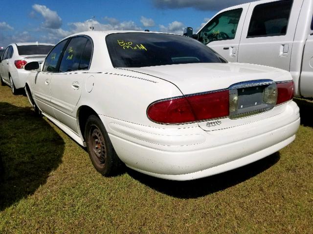 1G4HP52K45U199043 - 2005 BUICK LESABRE CU WHITE photo 3