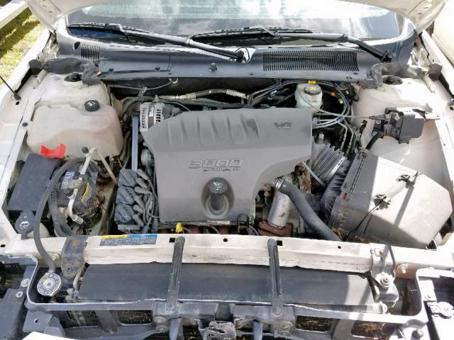 1G4HP52K45U199043 - 2005 BUICK LESABRE CU WHITE photo 7