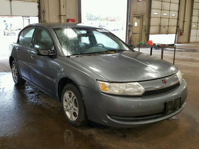 1G8AJ52F14Z195800 - 2004 SATURN ION LEVEL GRAY photo 1