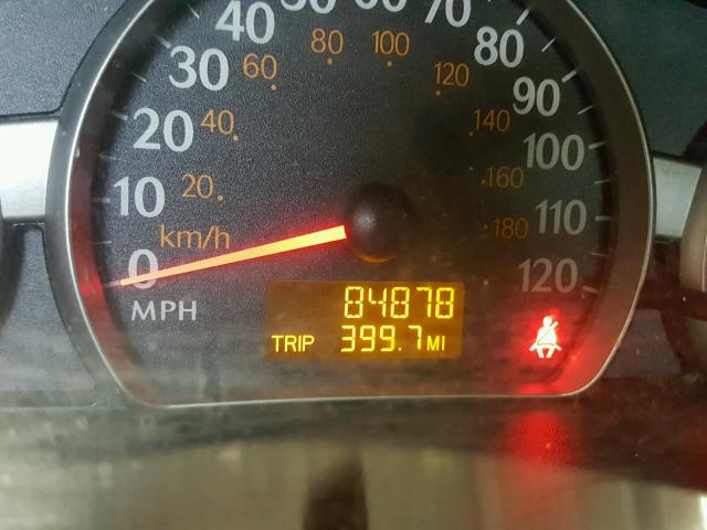 1G8AJ52F14Z195800 - 2004 SATURN ION LEVEL GRAY photo 8