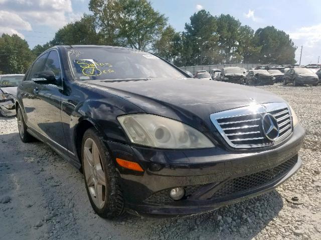 WDDNG71X27A103114 - 2007 MERCEDES-BENZ S 550 BLACK photo 1